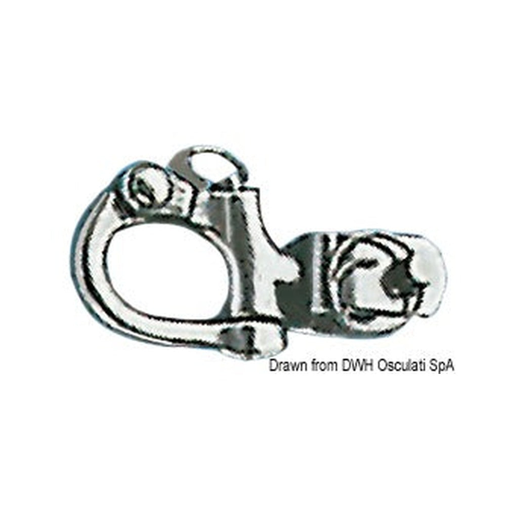 Snap shackle for VIADANA blocks