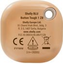 Shelly Blu ZB Button Tough -tilannepainike, Bluetooth/Zigbee, mokka
