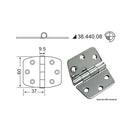 Hinges 2 mm thickness