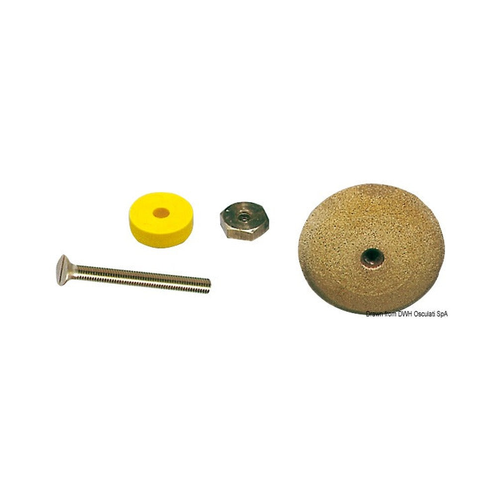 Universal ground plate for fuel tanks
