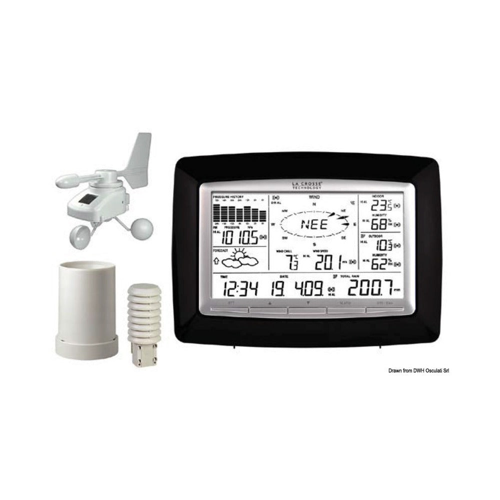 Professional wireless weather station