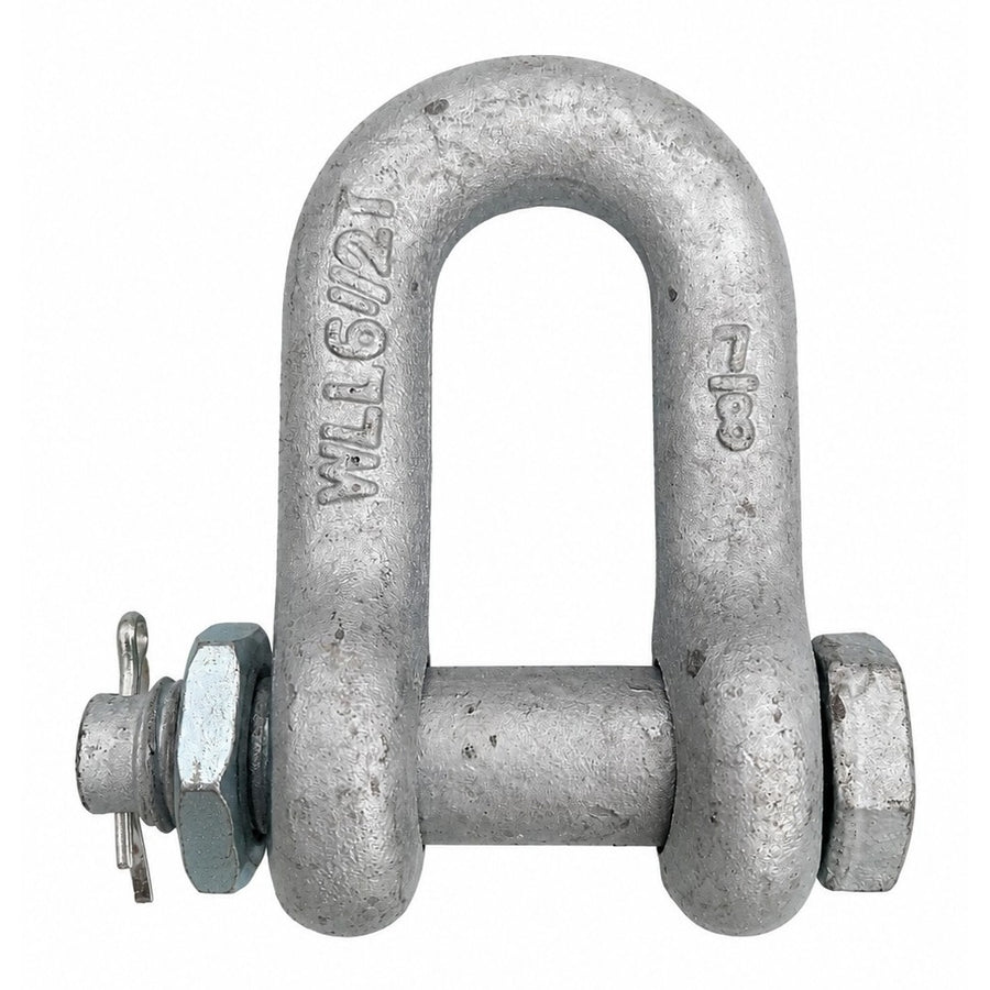 Bolt Shackle 22 mm G2150 — Hot-Dip Galvanised