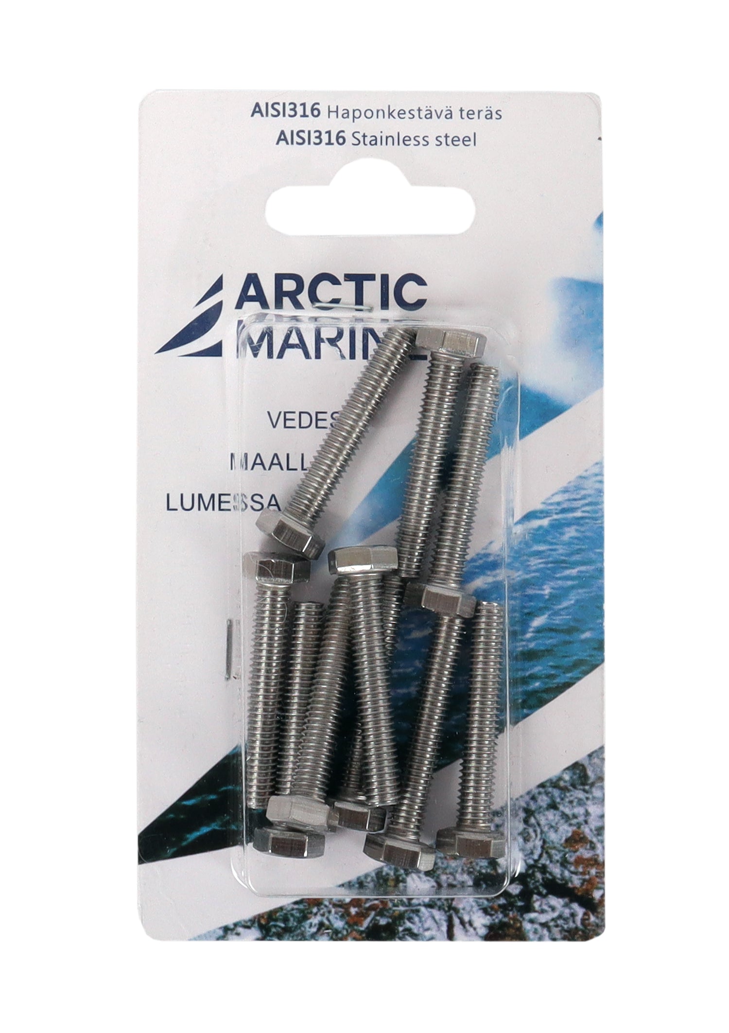 Hex Head Bolt DIN 933 – AISI 316 Stainless Steel