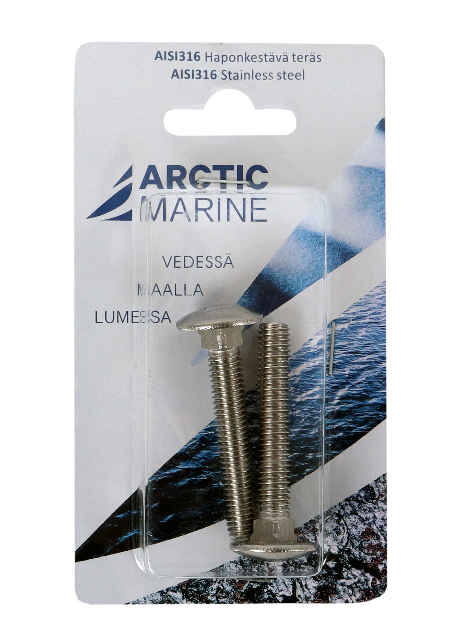 Carriage Bolt DIN 603 – AISI 316 Stainless Steel