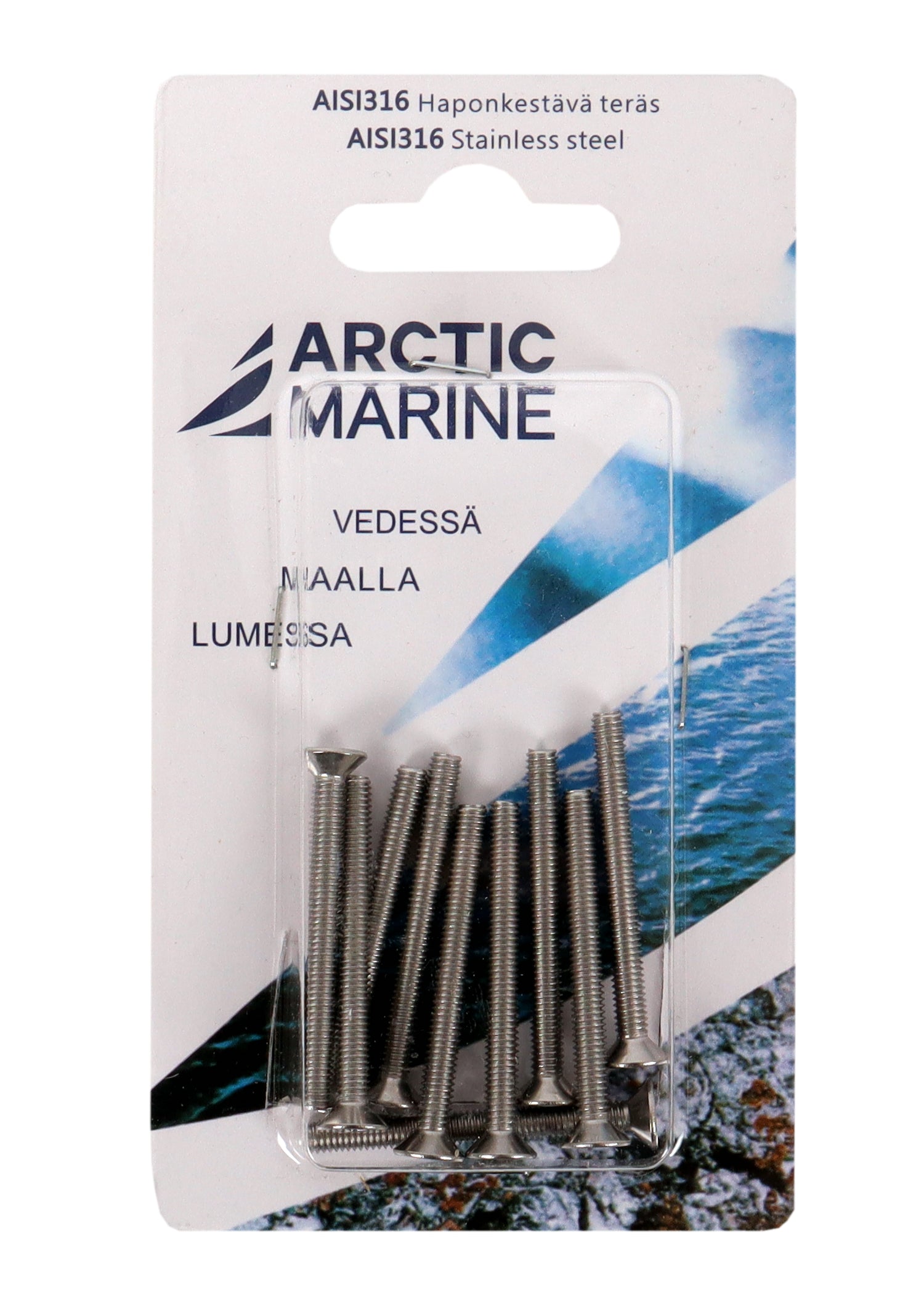 Countersunk Machine Screw DIN 965 – AISI 316 Stainless Steel
