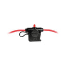Fuse holder with warning LED, watertight model