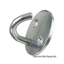 Round plate hooks