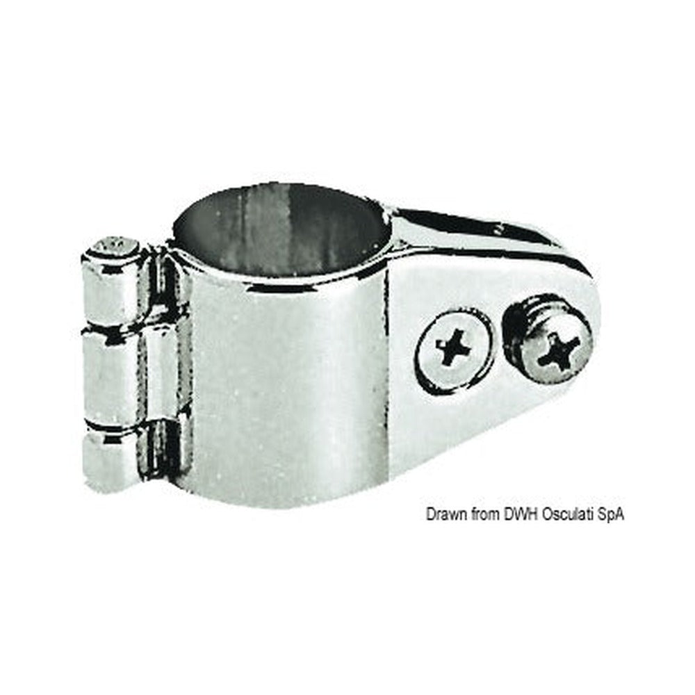 Sliding awning clamps