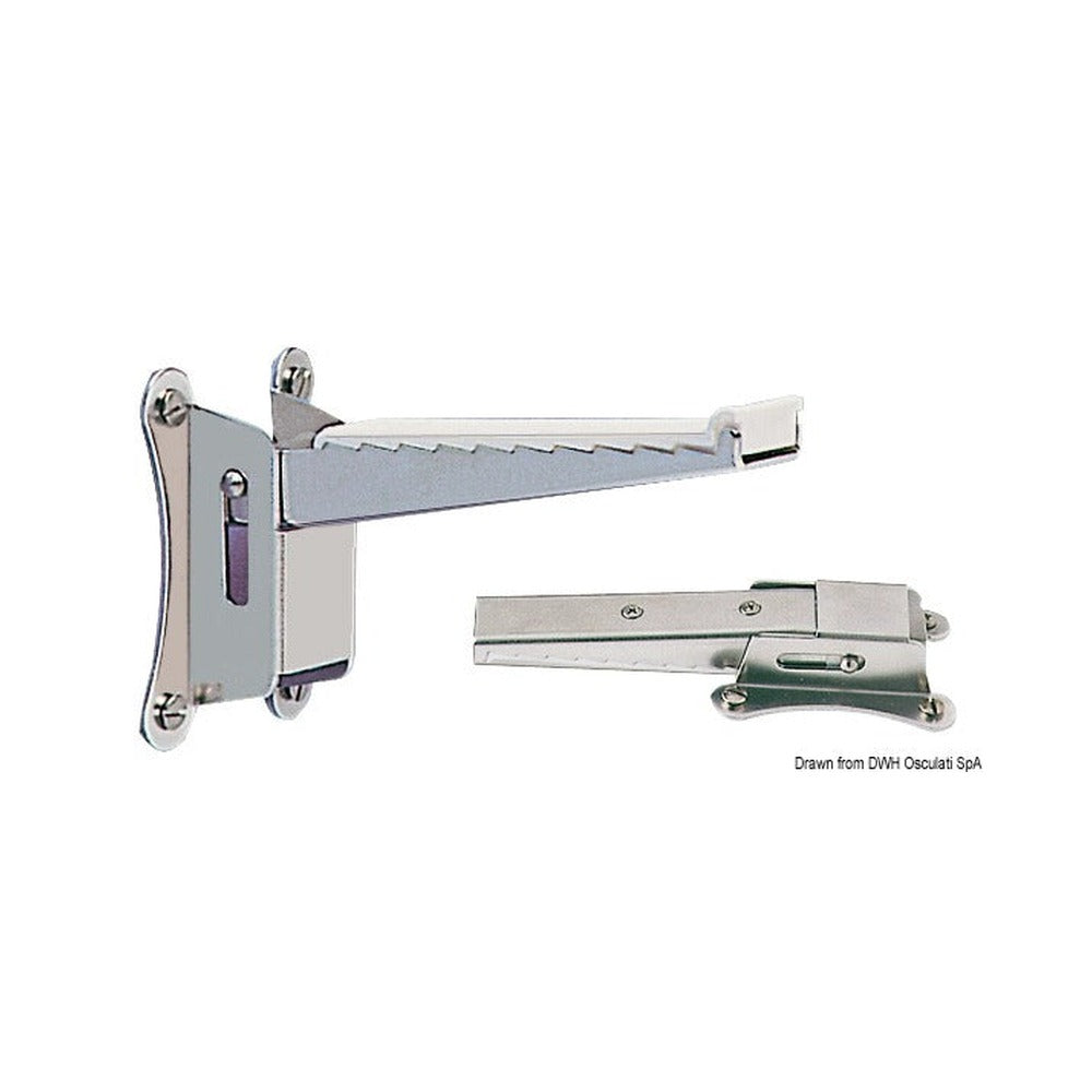 Foldable mast step