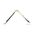 Polyester dinghy lift system