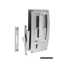 Recess-fit lock for sliding doors