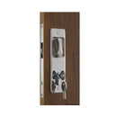 For sliding doors with built-in handle. Yale exter