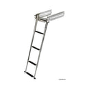 Sliding ladder to be mounted under the platform