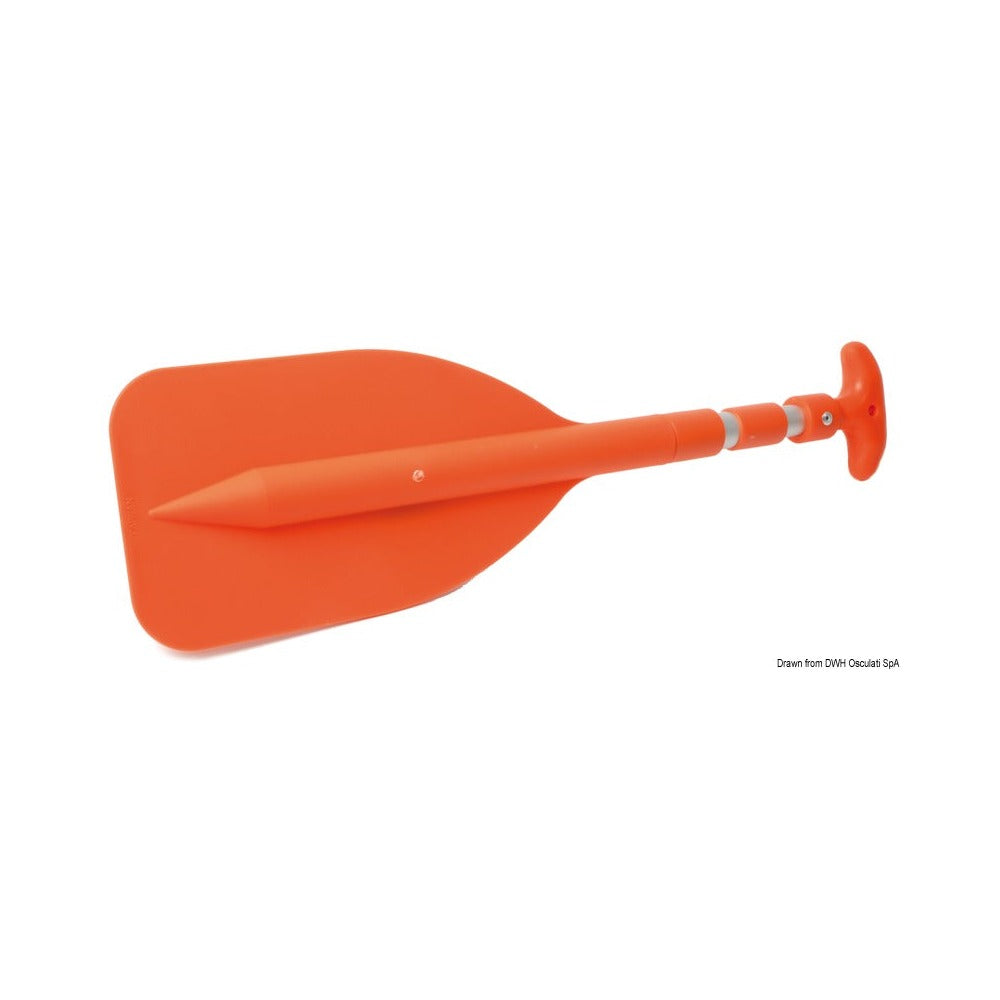 Mini telescopic emergency paddle