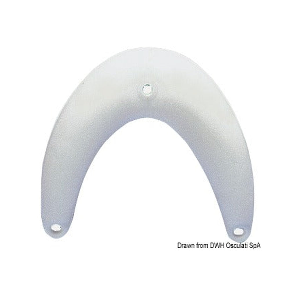 Curved fender suitable for the bow