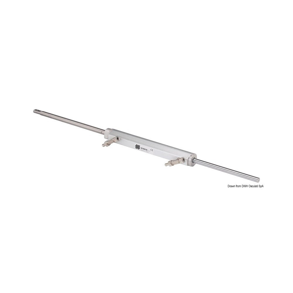 Hydraulic cylinder for inboard/outboard engines