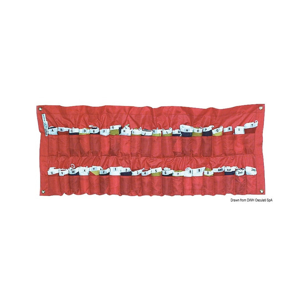 40 "Gran Pavese" flags with bag