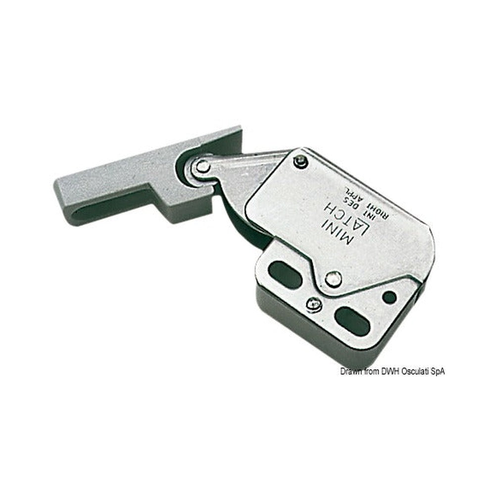 Cabinet door snap lock
