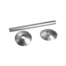 Aluminium table pedestal with external base