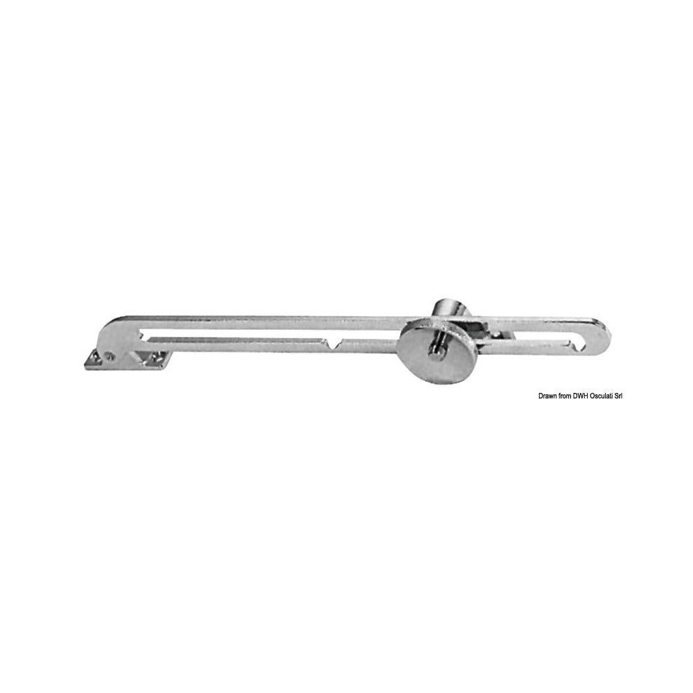 Telescopic hatch adjuster