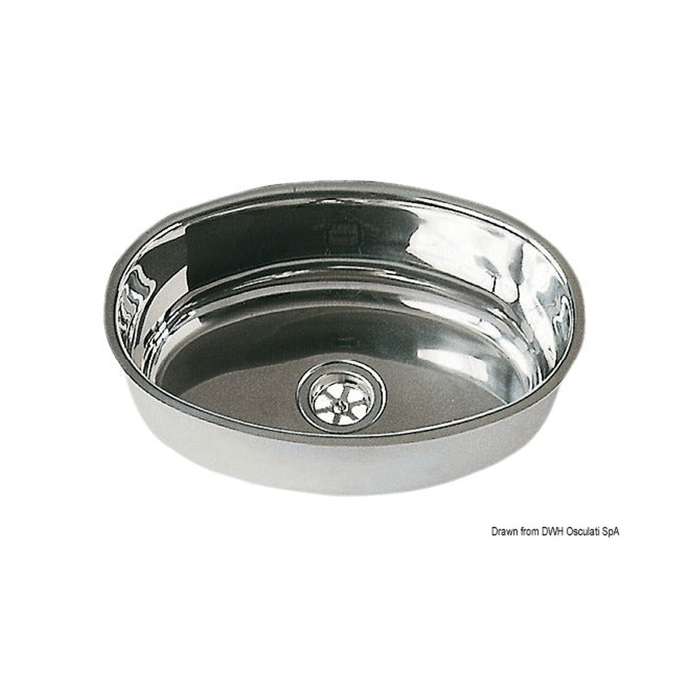 Oval sink