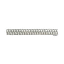 Double braid made of soft-spun high-strength polye