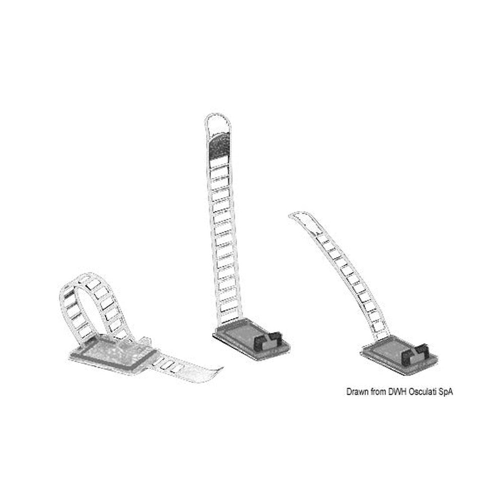 Adjustable cable clamps