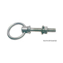 Swivel ring with stainless steel pin