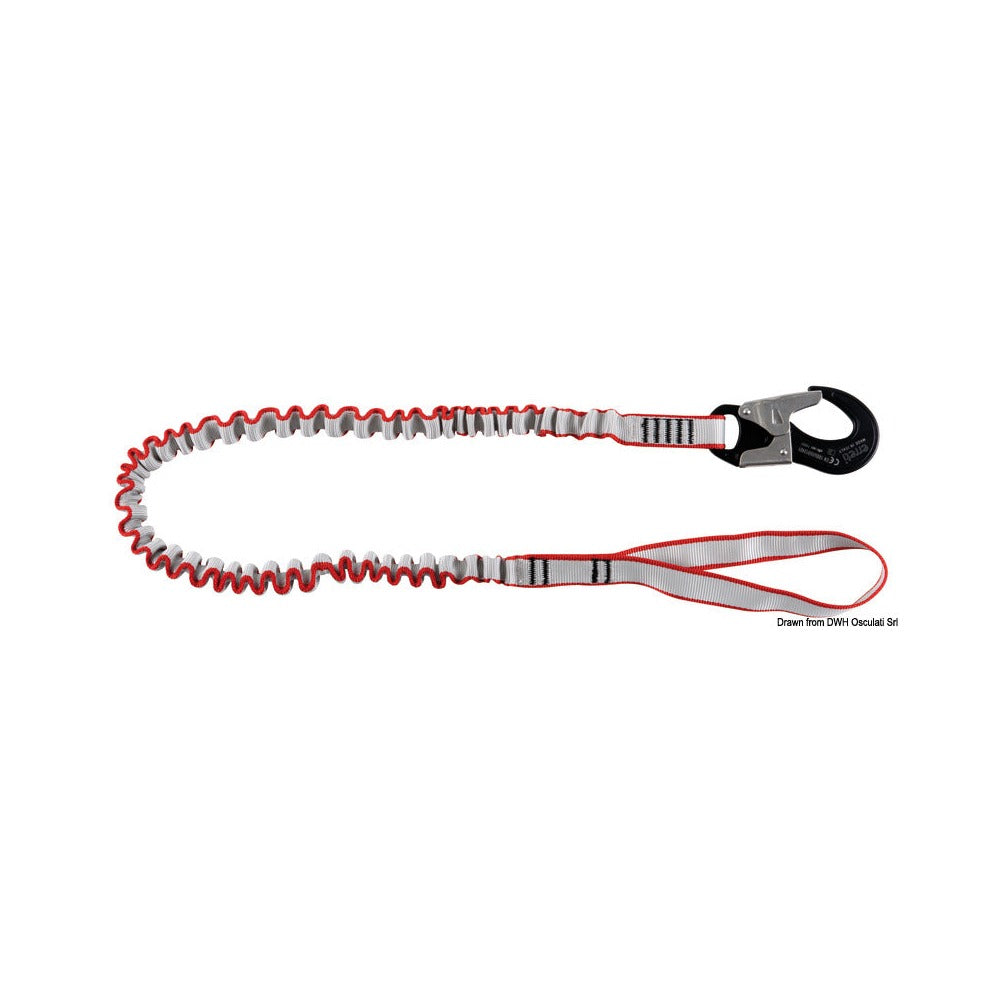 Safety lines double lark's head knot elastic safet