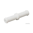 Plastic connector for fuel hose
