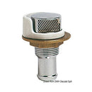 Chromed brass fuel vent