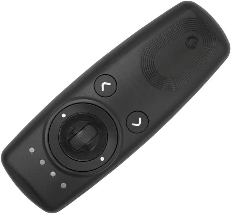 Shelly Blu Remote Control ZB, vierityspyörällä, musta