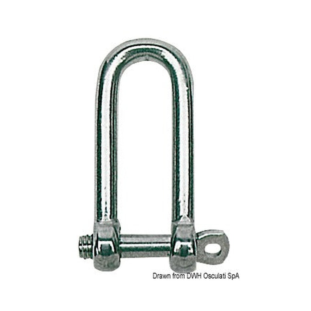 Long 'D' shackles