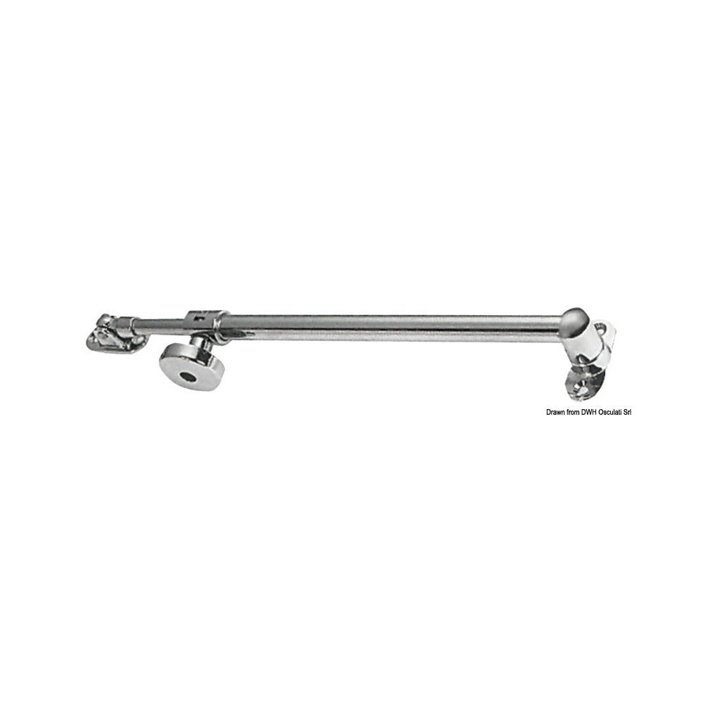 Telescopic hatch adjuster, heavy duty