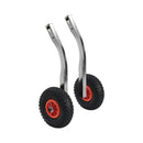 Transom wheels for dinghies - TILTING and REMOVABL