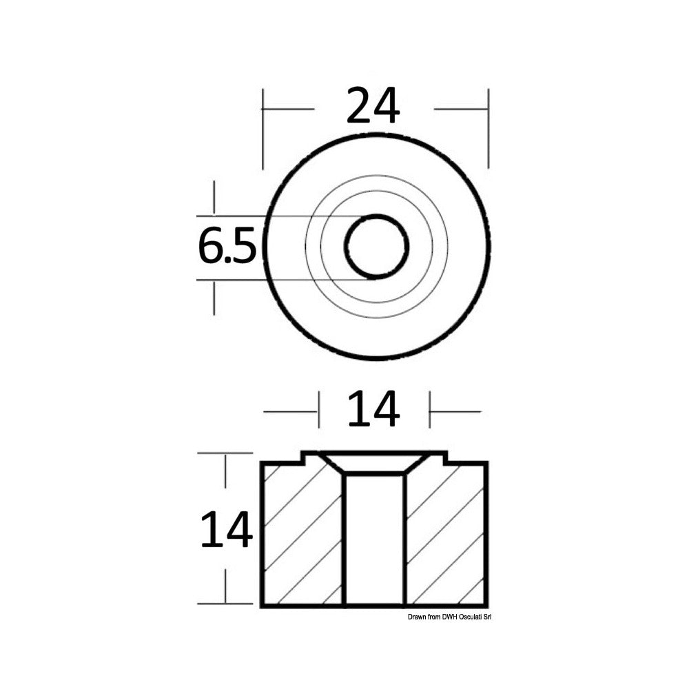 Collector anode