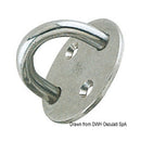 2-hole plate with U-bolt