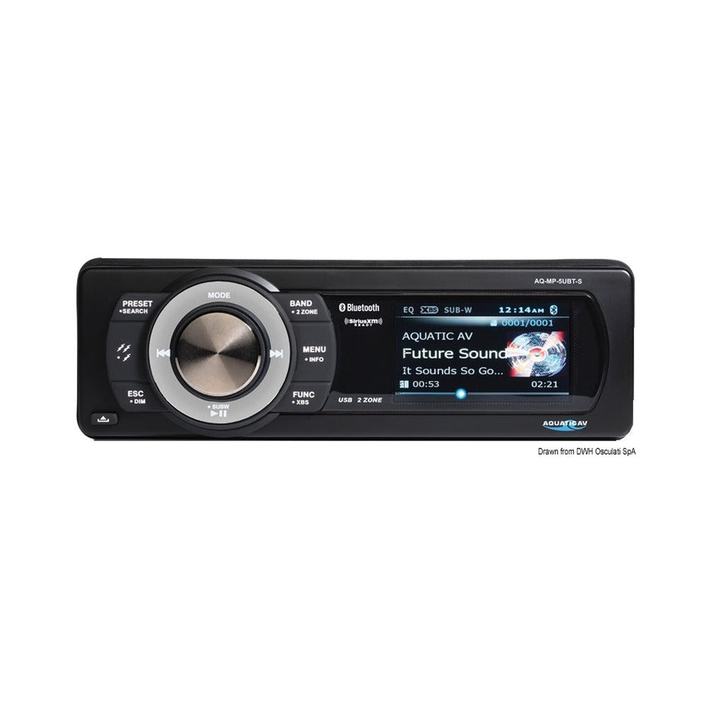 AQ-MP-5UBT-S watertight tuner AQUATIC AV