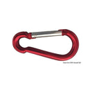 Coloured carabiner hooks