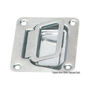 Polished stainless steel handle
