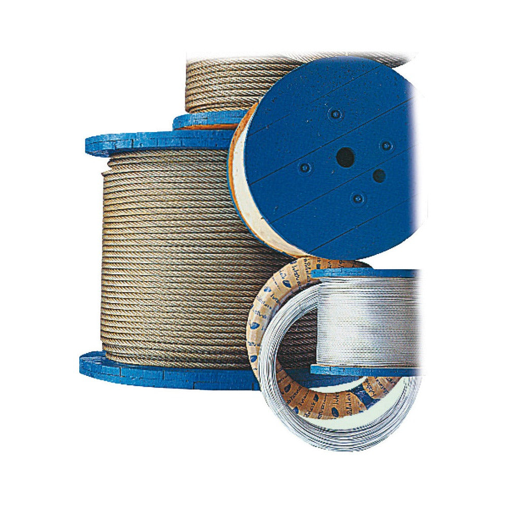 Cables made of AISI 316 stainless steel