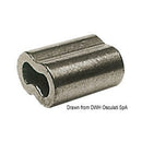 Sleeve for lead sheathing in galvanized copper