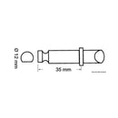 Plastic rowlocks for inflatable tenders