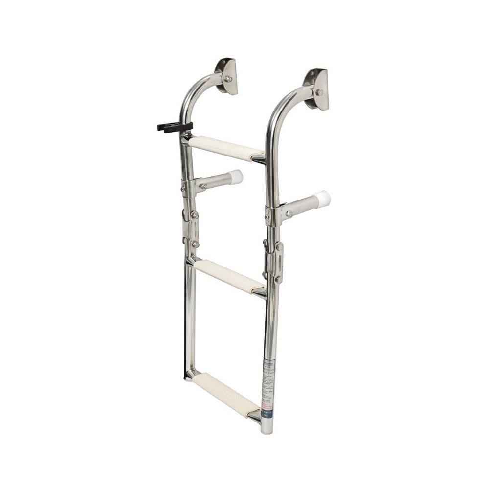 Foldable ladders wall-mounting