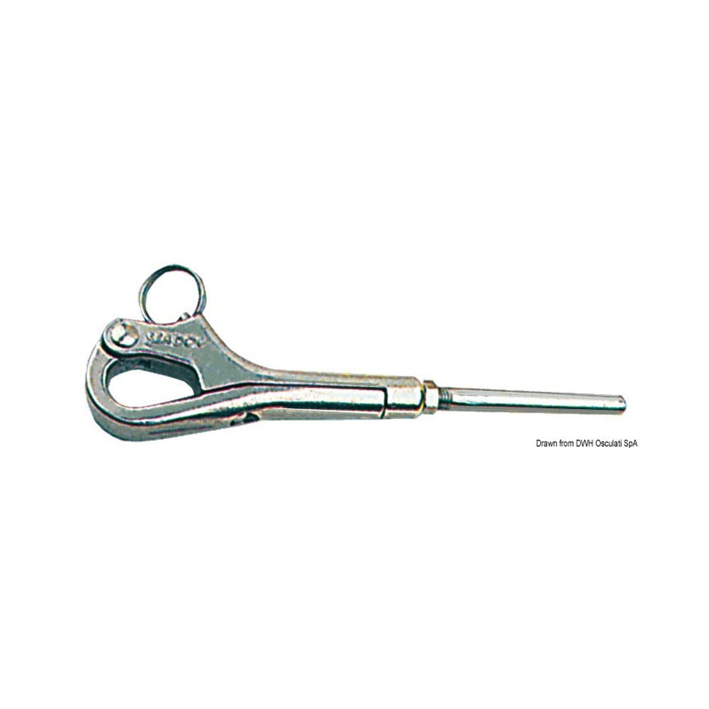 Pelican hook shackles,openable