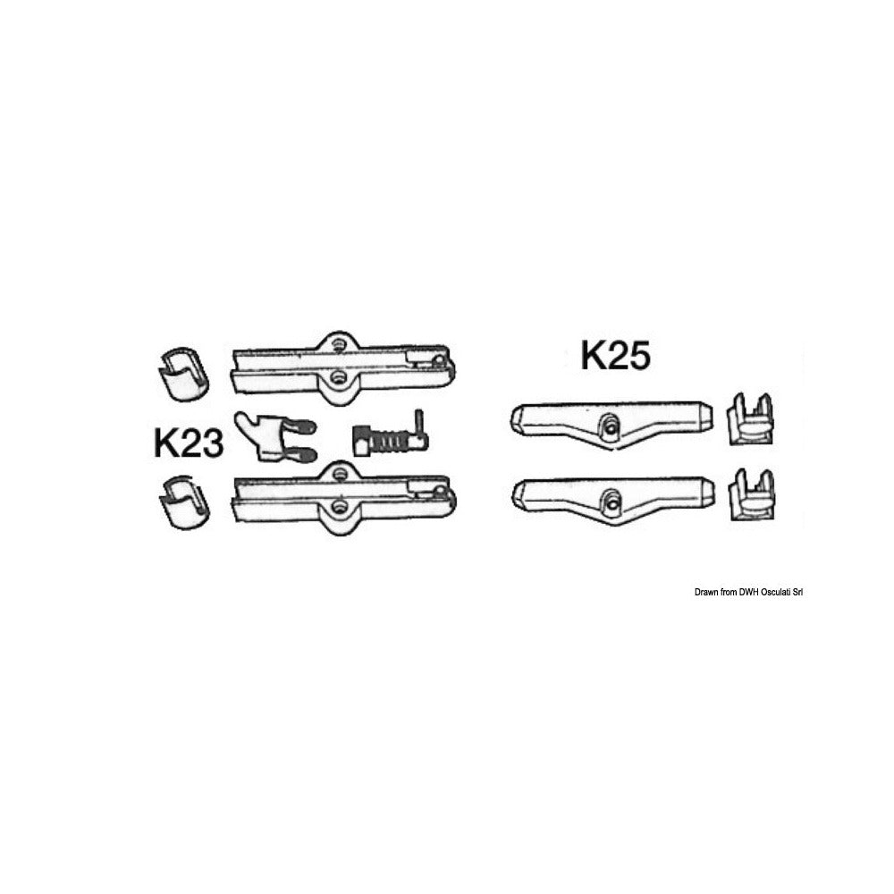K23, K24, K25 kit for cable connection