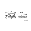 K23, K24, K25 kit for cable connection