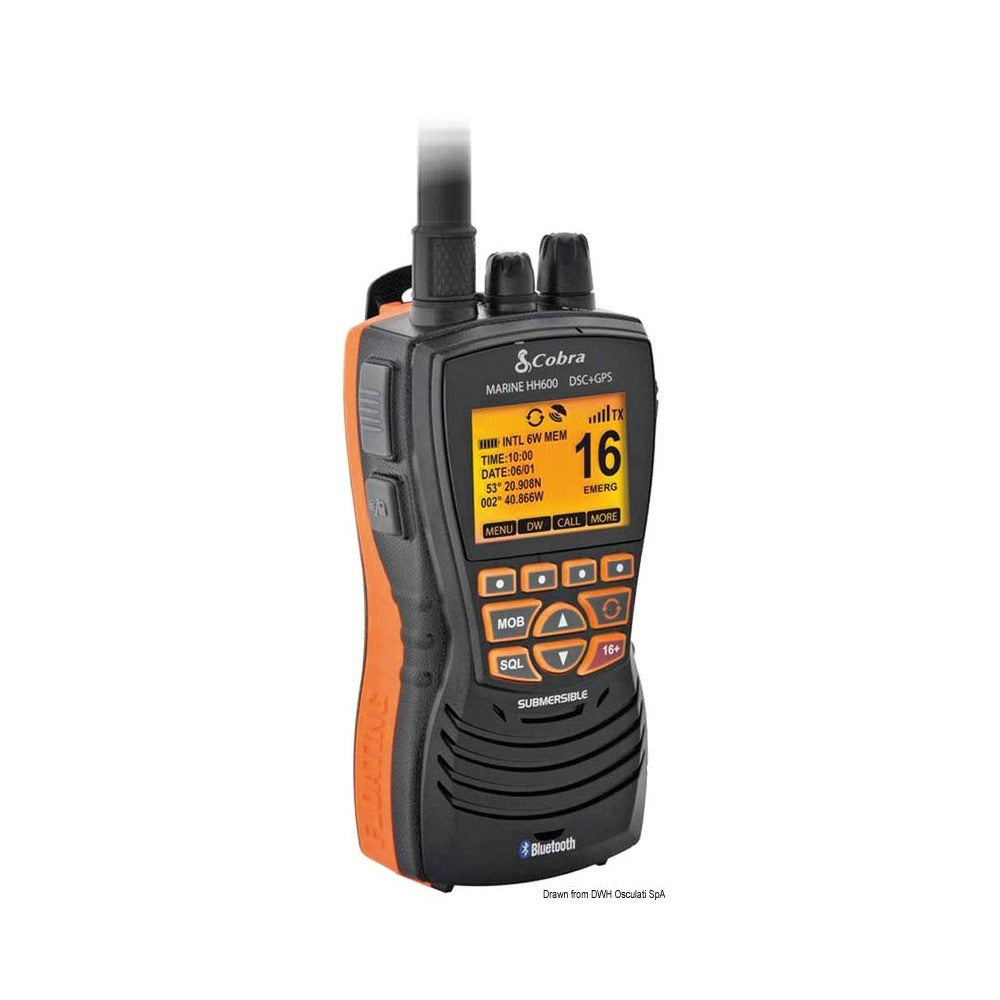 COBRA MARINE MR HH600 GPS BT EU VHF