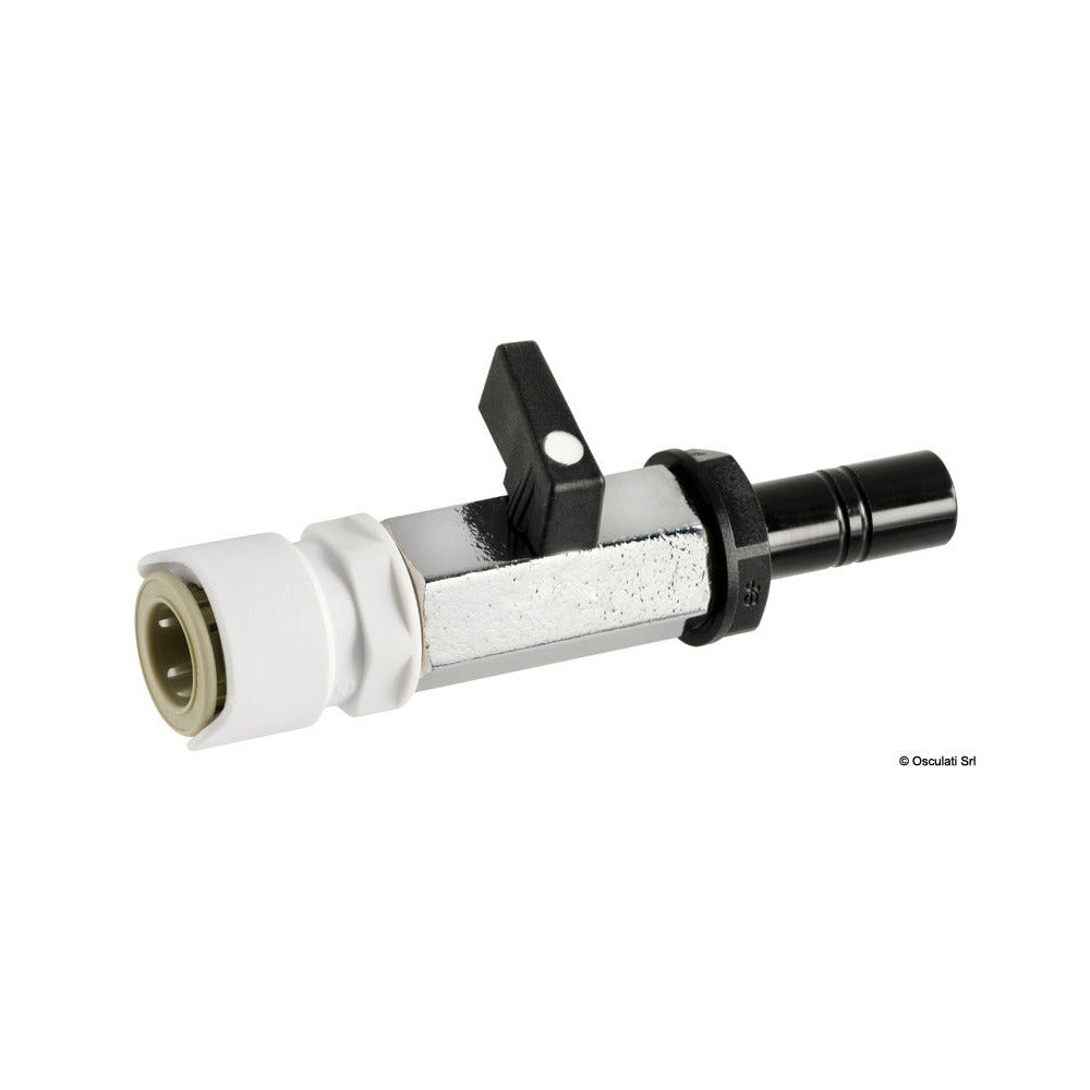 WHALE shut-off valve (brass)