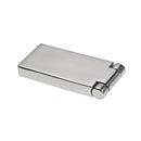 Built-in hinge for hatches